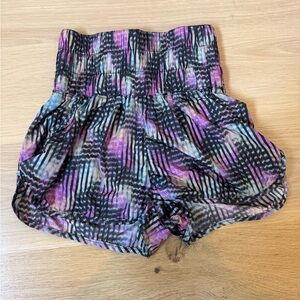 Vibrant High Waist Women's Shorts